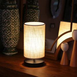 Opviq Lámpara de mesa AYD-2900 Crema